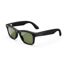 Ray-Ban Meta Wayfarer (Gen 1), Shiny Black / Green, Standard - Image 7