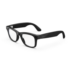 Ray-Ban Meta Wayfarer (Gen 1), Shiny Black / Clear, Large - Image 7