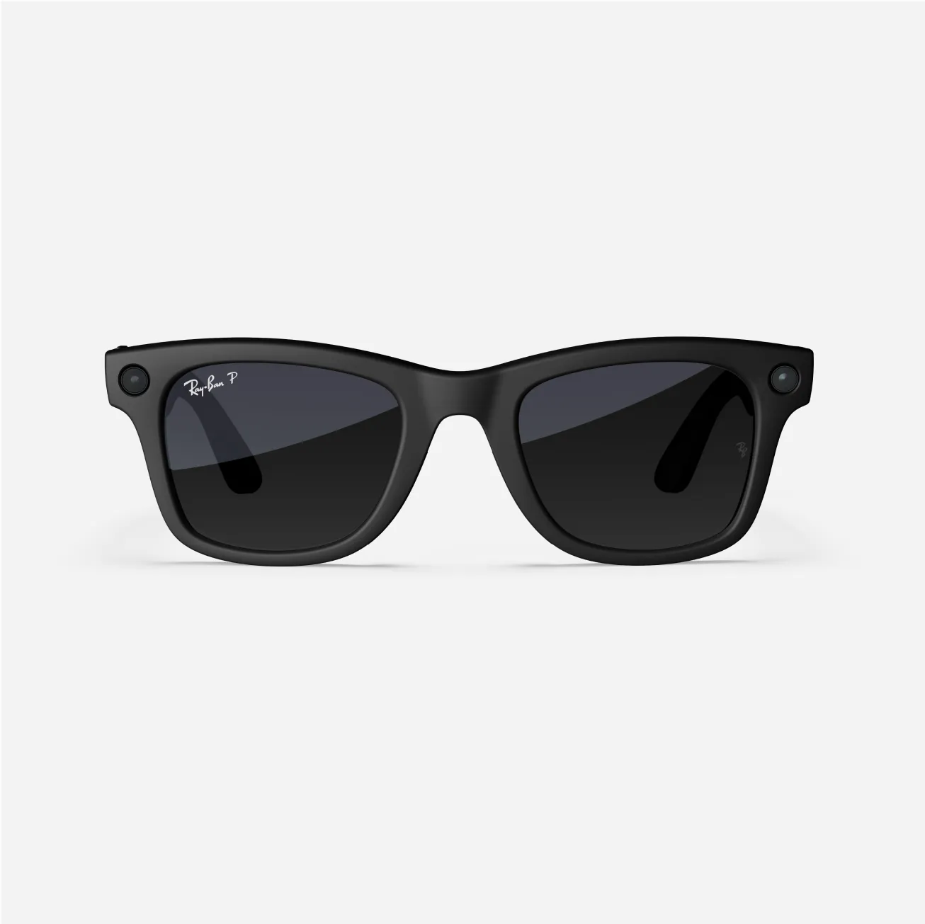 Ray-Ban Meta Wayfarer (Gen 1) (Refurbished), Matte Black / Gradient Graphite Polarized, Large, High Bridge Fit - Image 3